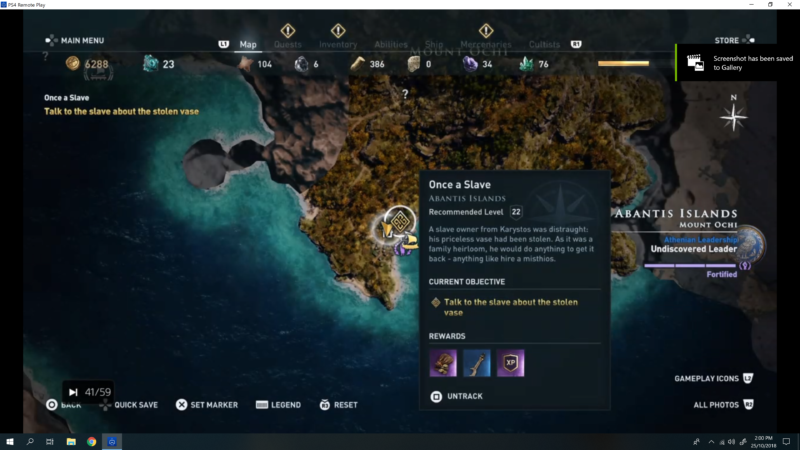 assassin's creed odyssey - once a slave quest guide