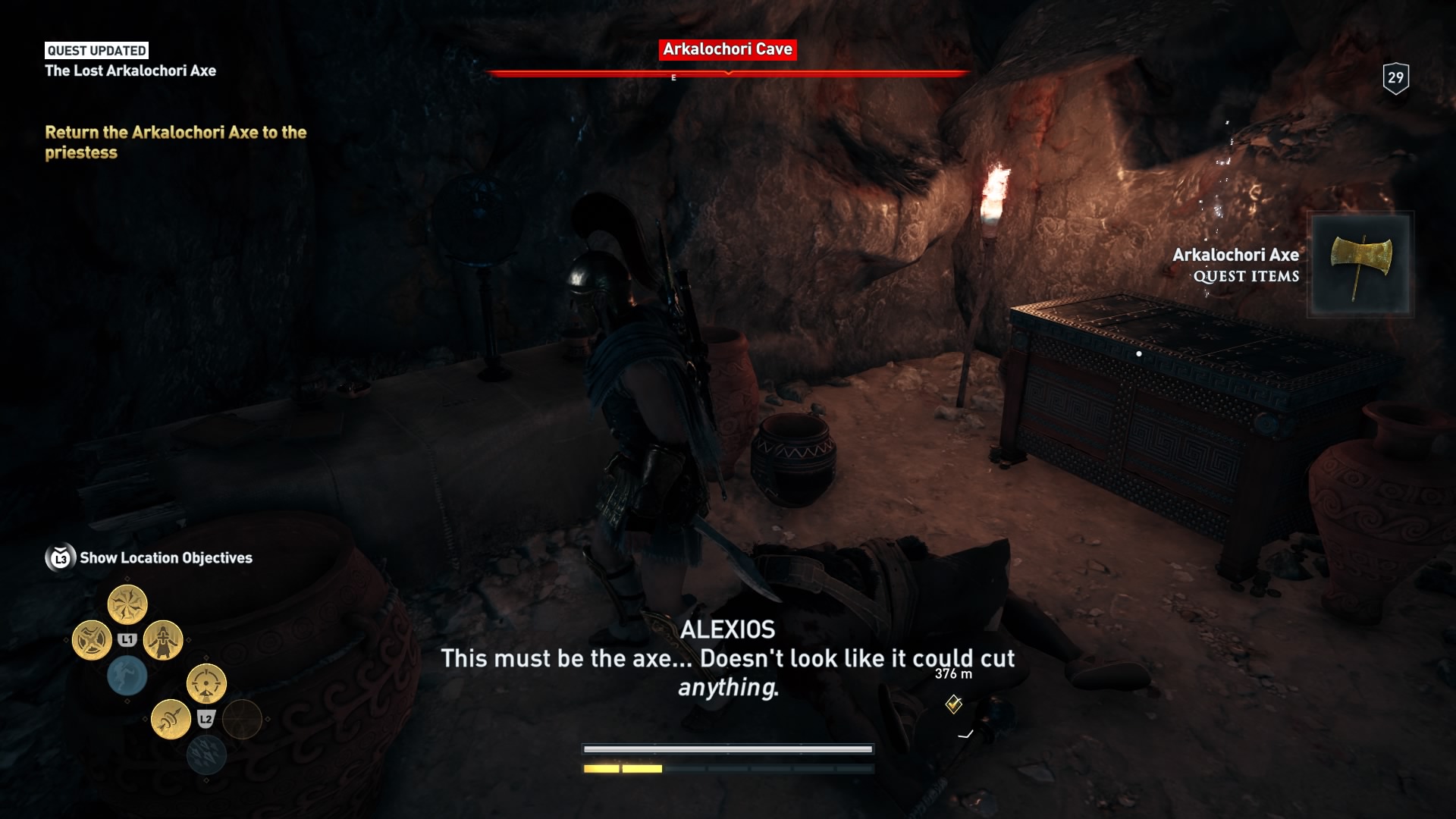 Assassin's Creed Odyssey The Lost Arkalochori Axe (Walkthrough)