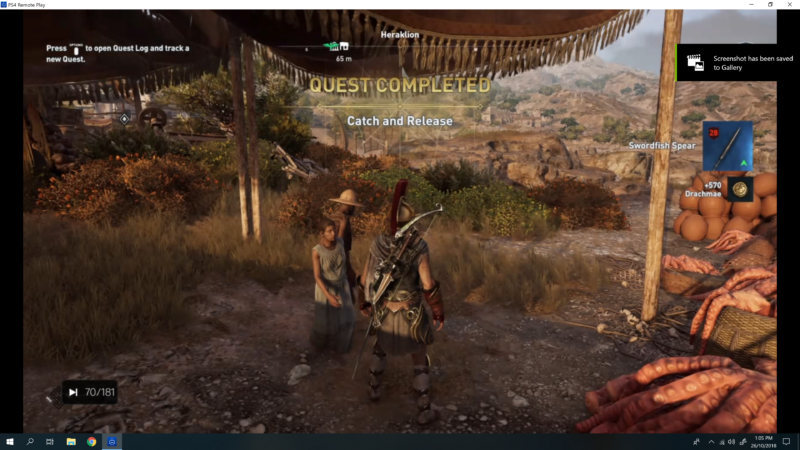 catch and release walkthrough - ac odyssey