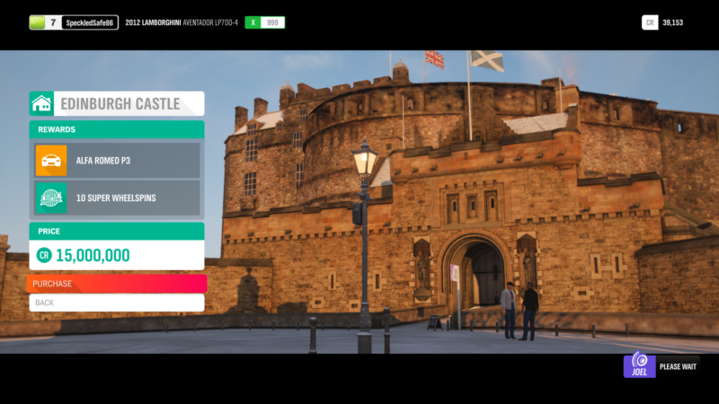 edinburgh castle location fh4