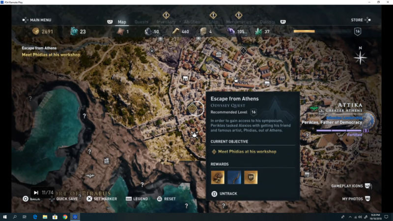 escape from athens guide - assassin's creed odyssey