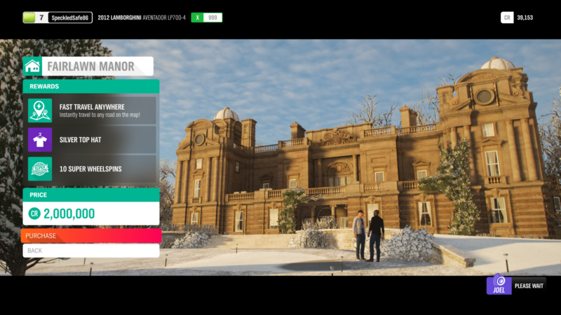 all locations of houses in forza horizon 4