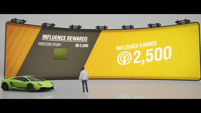 forza horizon 4 how to earn influence