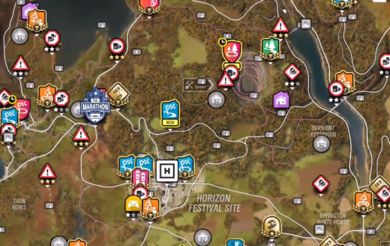 forza horizon 4 how to unlock marathon race