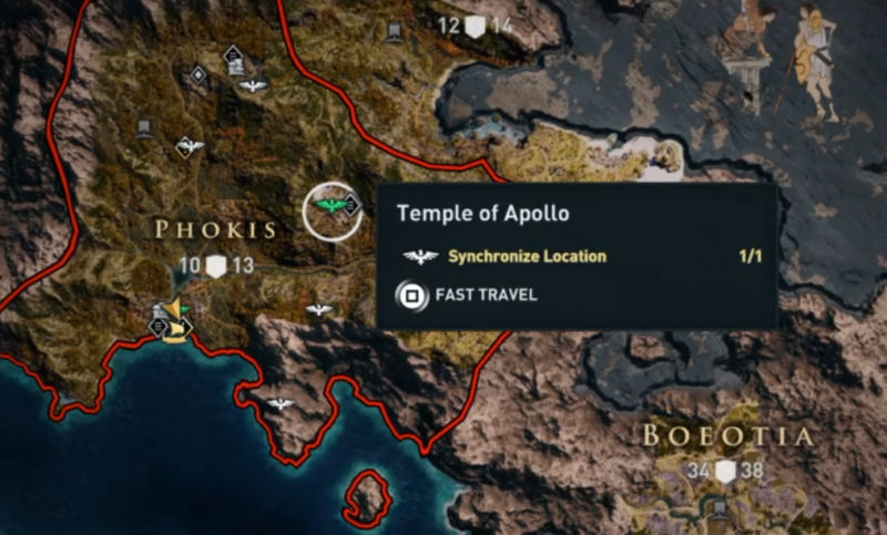 how to fast travel assassins creed odyssey