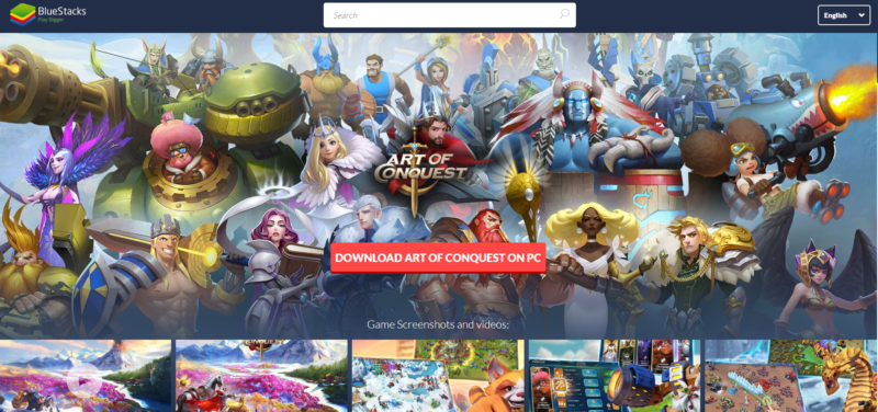 how to play art of conquest on pc