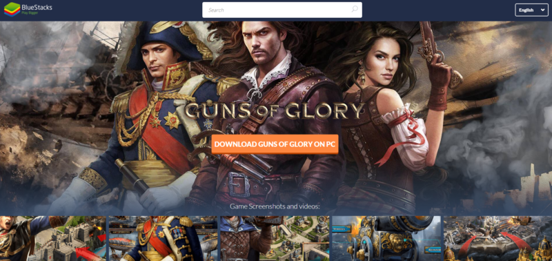 how to play guns of glory on pc