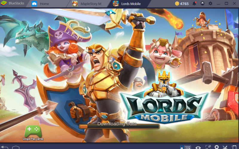 how to play lords mobile on computer