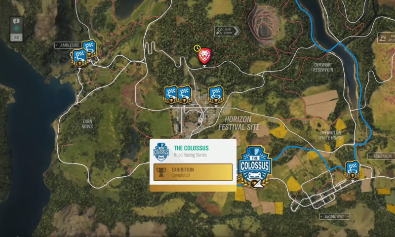 how to unlock colossus race forza horizon 4