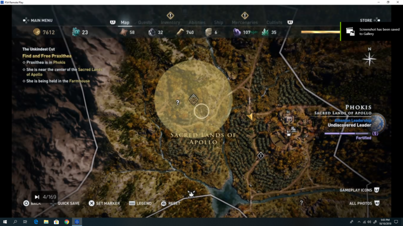 location of bandits ac odyssey - the unkindest cut