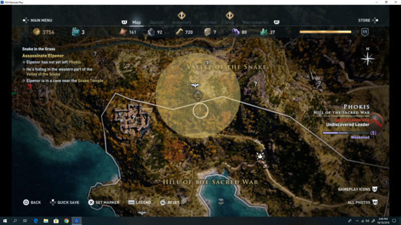 location of elpenor assassins creed odyssey