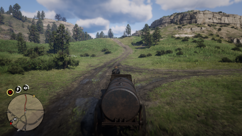 oil wagon location - rdr 2