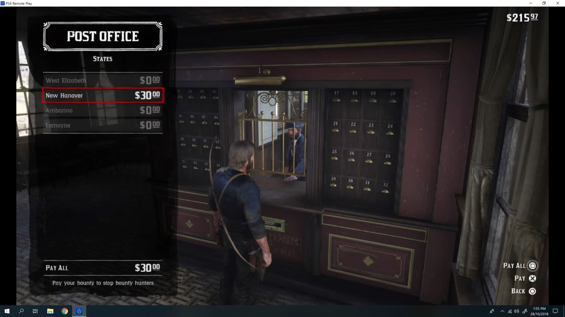 Red Dead Redemption 2 How To Pay Your Bounty