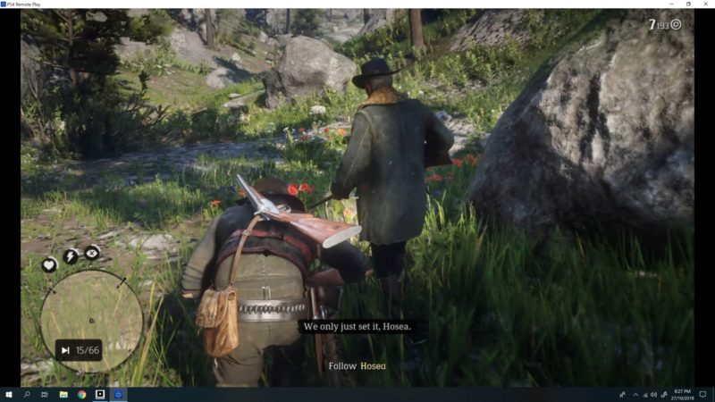 red dead redemption 2 - hunting a bear