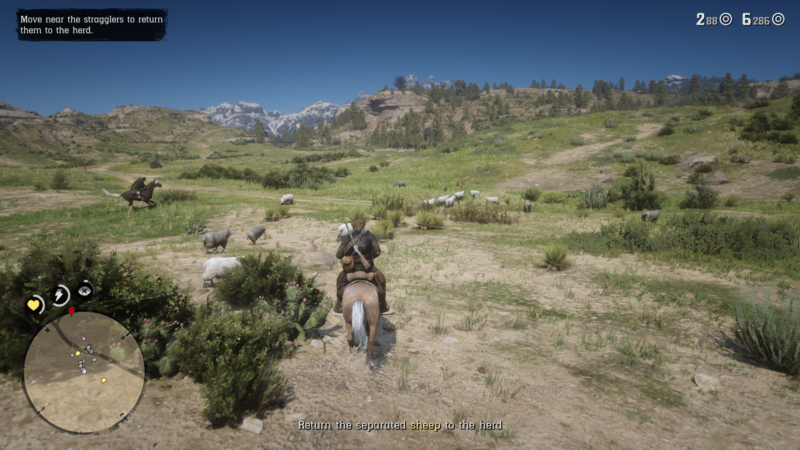 red dead redemption the sheep and the goats