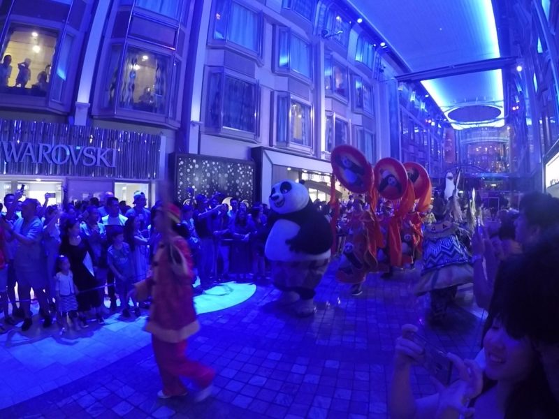 voyager of the seas kung fu panda