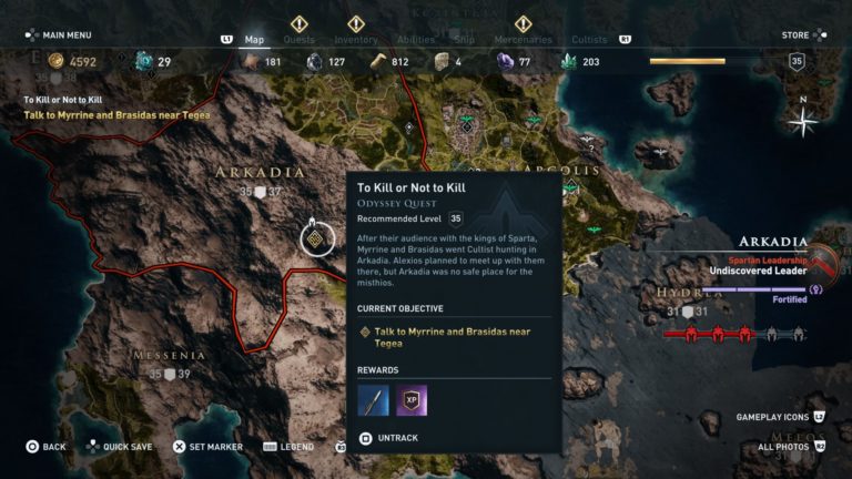 Ac Odyssey A Fresh Start Kill Or Not