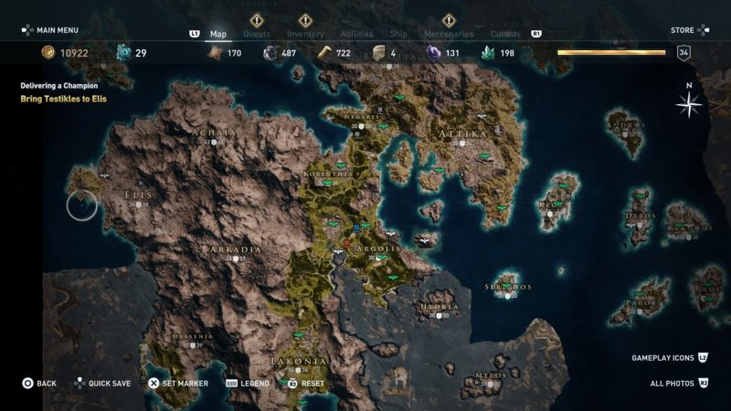 Creed Odyssey: Delivering A Champion (Walkthrough)