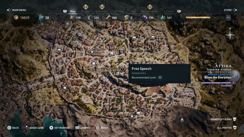 Assassin's Creed Odyssey: Speech (Walkthrough)