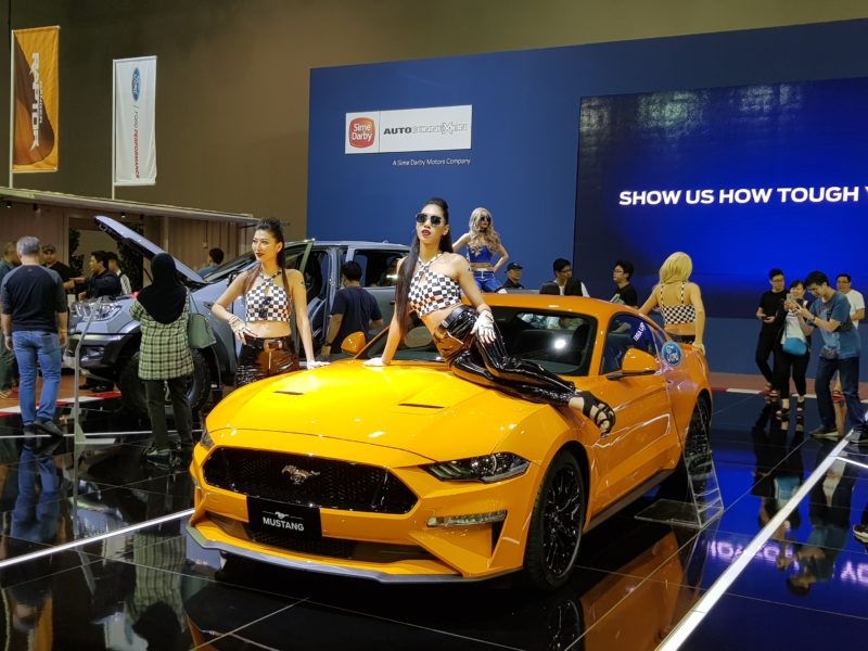 kuala lumpur international motor show mustang