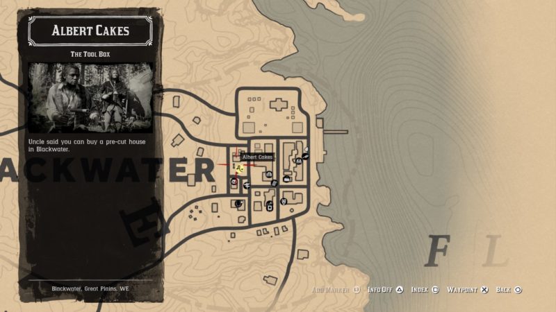 where to buy a house in red dead redemption 2