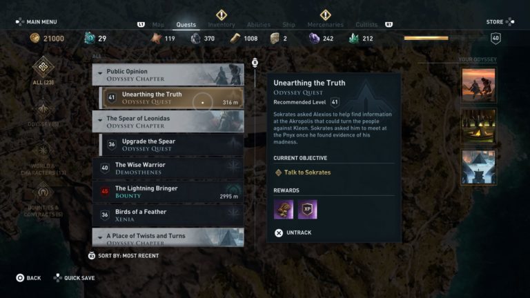 Assassin's Creed Odyssey: Unearthing The Truth (Walkthrough)