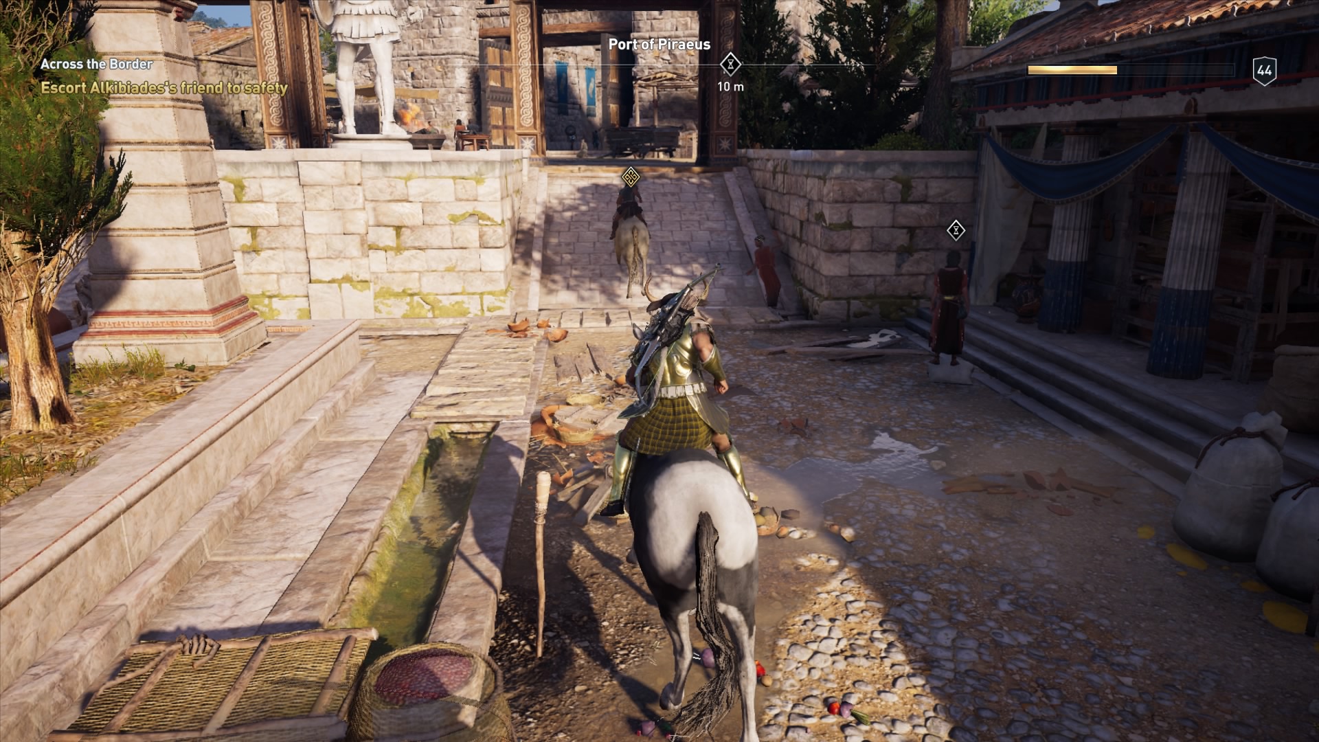 Assassin's Creed Odyssey Across The Border (Walkthrough)