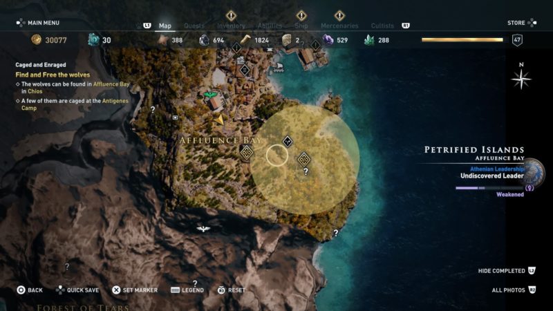 ac-odyssey-caged-and-enraged-walkthrough