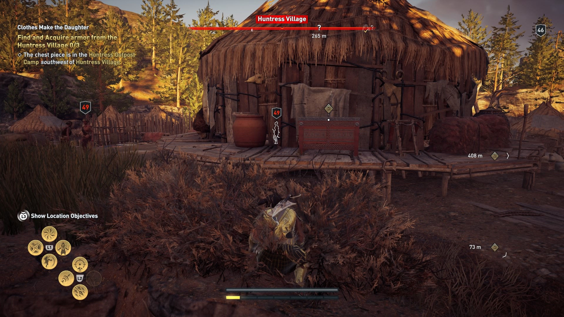 AC Odyssey Clothes Make The Daughter (Walkthrough)