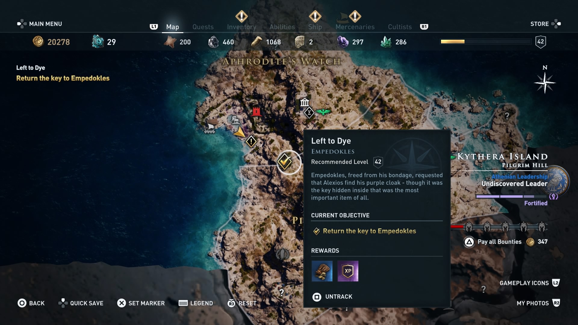 Assassin's Creed Odyssey Left To Dye (Walkthrough)