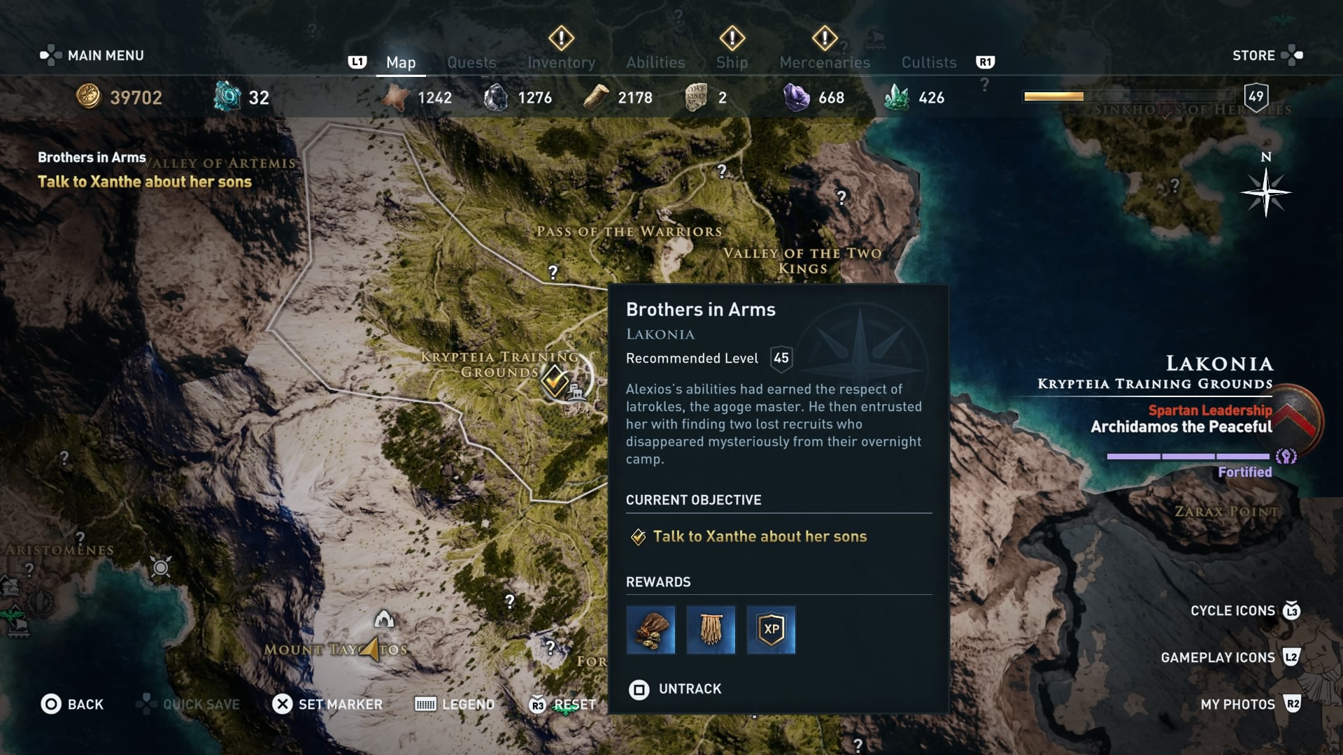 Assassin's Creed Odyssey Brothers In Arms (Walkthrough)