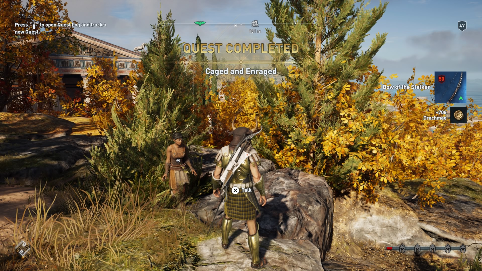 Assassin's Creed Odyssey Caged And Enraged (Walkthrough)