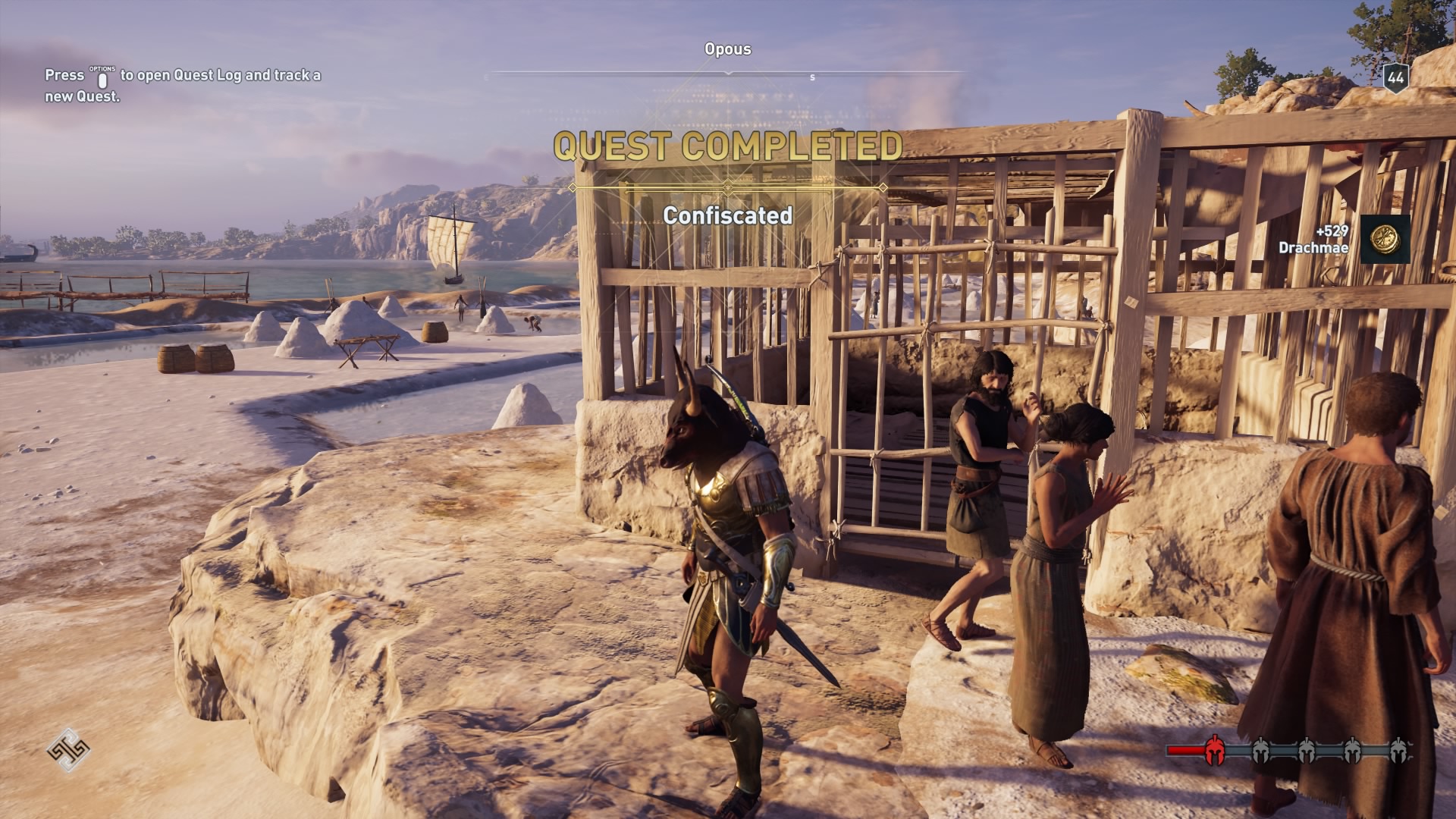 Assassin's Creed Odyssey Confiscated (Quest Walkthrough)