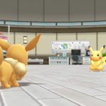 eevee vs pikachu rival battle