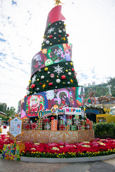 ocean park christmas tree 2018