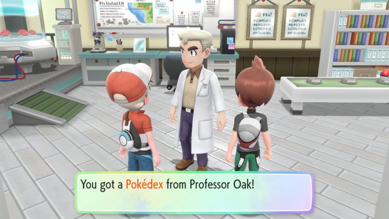 pallet town meet professor oak