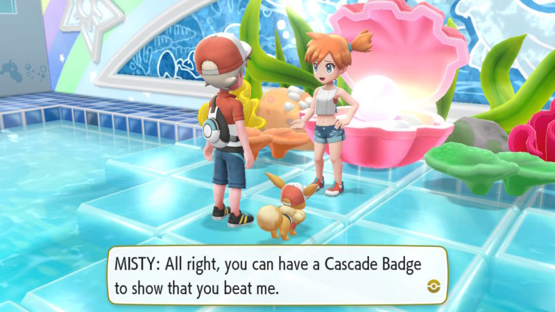 pokemon let's go misty's pokemon