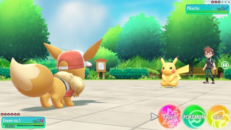 pokemon let's go rival fight - cerulean city