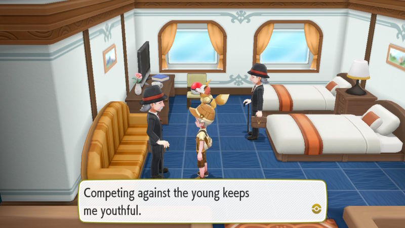 pokemon let's go s.s. anne fight trainers