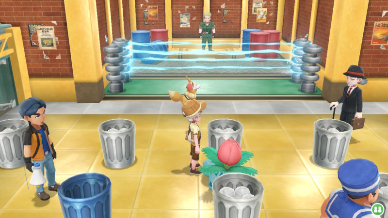 pokemon let's go vermilion gym guide