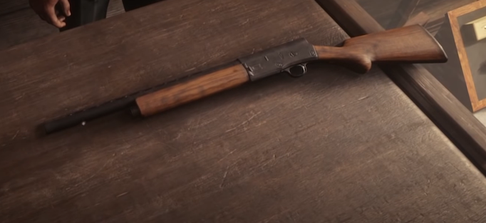 red dead redemption 2 best shotgun