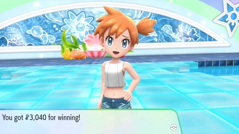 what is good against misty gym cerulean city