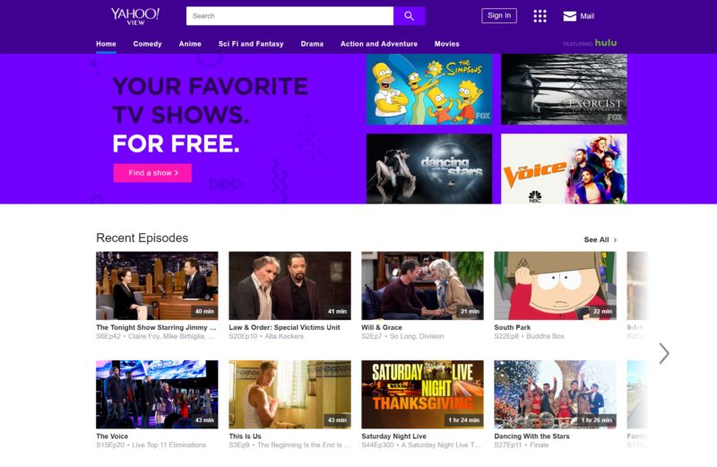 best websites for streaming tv shows for free