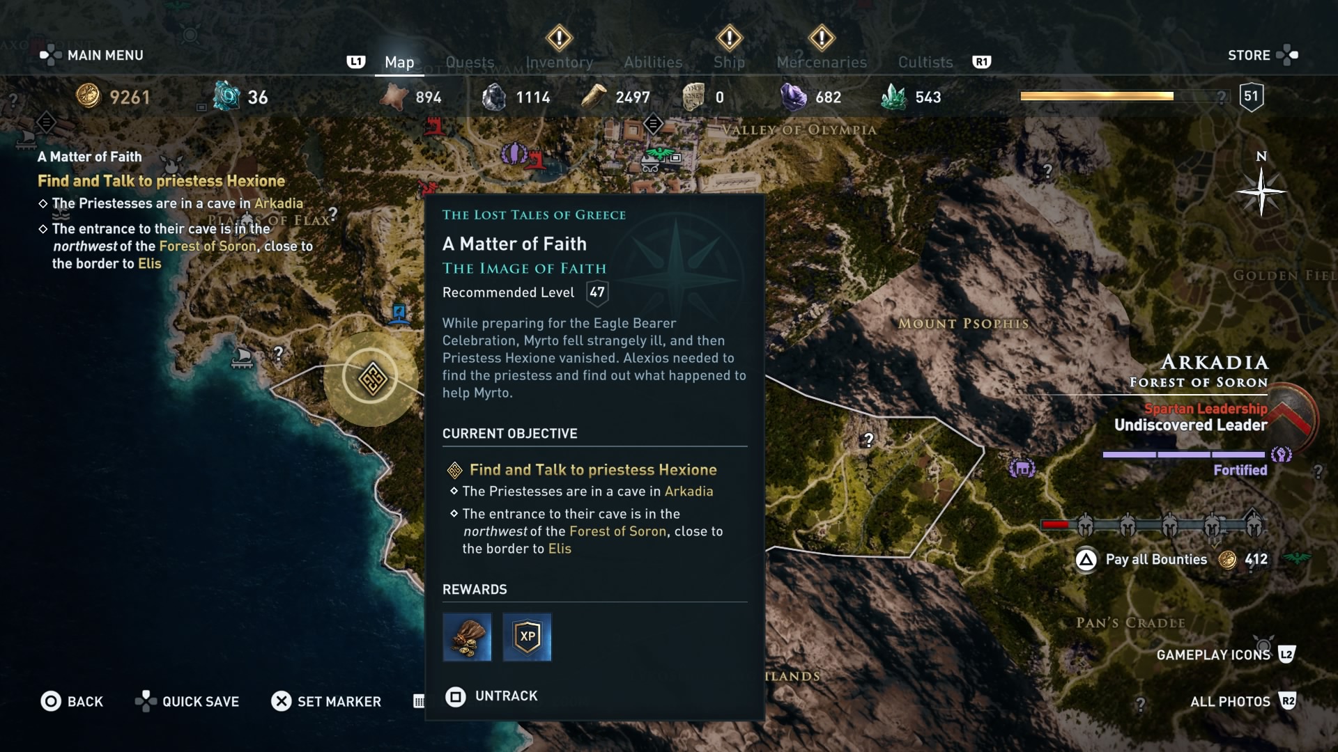 Assassin's Creed Odyssey Test Of Faith Assassin's Creed Odyssey: A Matter Of Faith (Walkthrough)