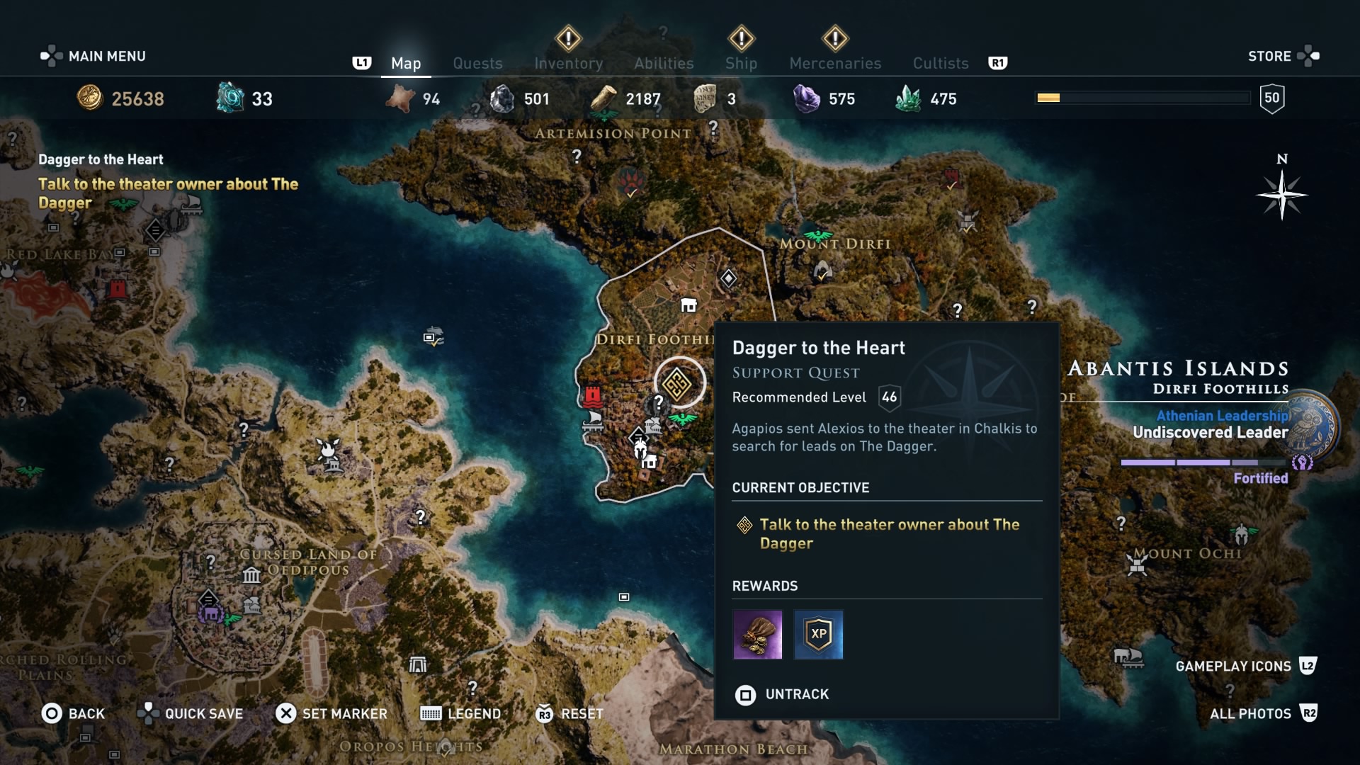 Assassin's Creed Odyssey Dagger To The Heart (Walkthrough)