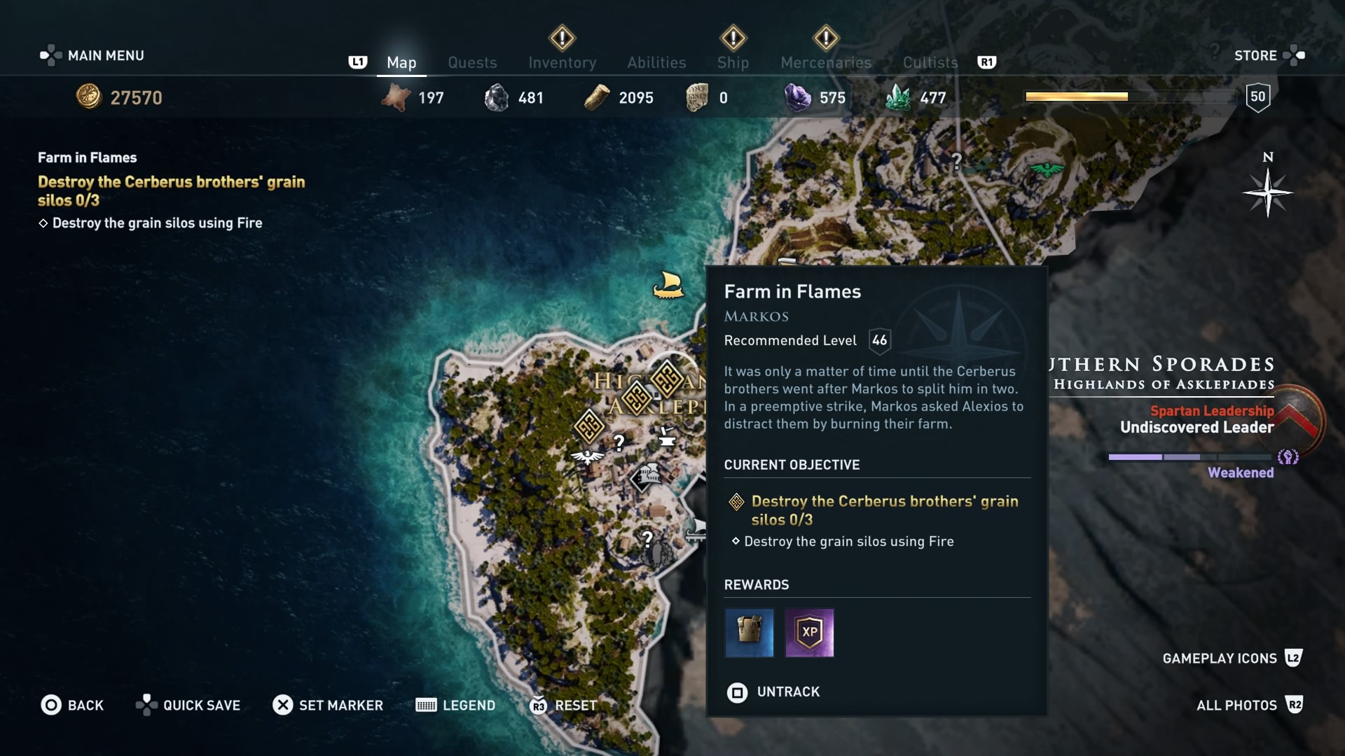 Assassin's Creed Odyssey Farm In Flames (Walkthrough)