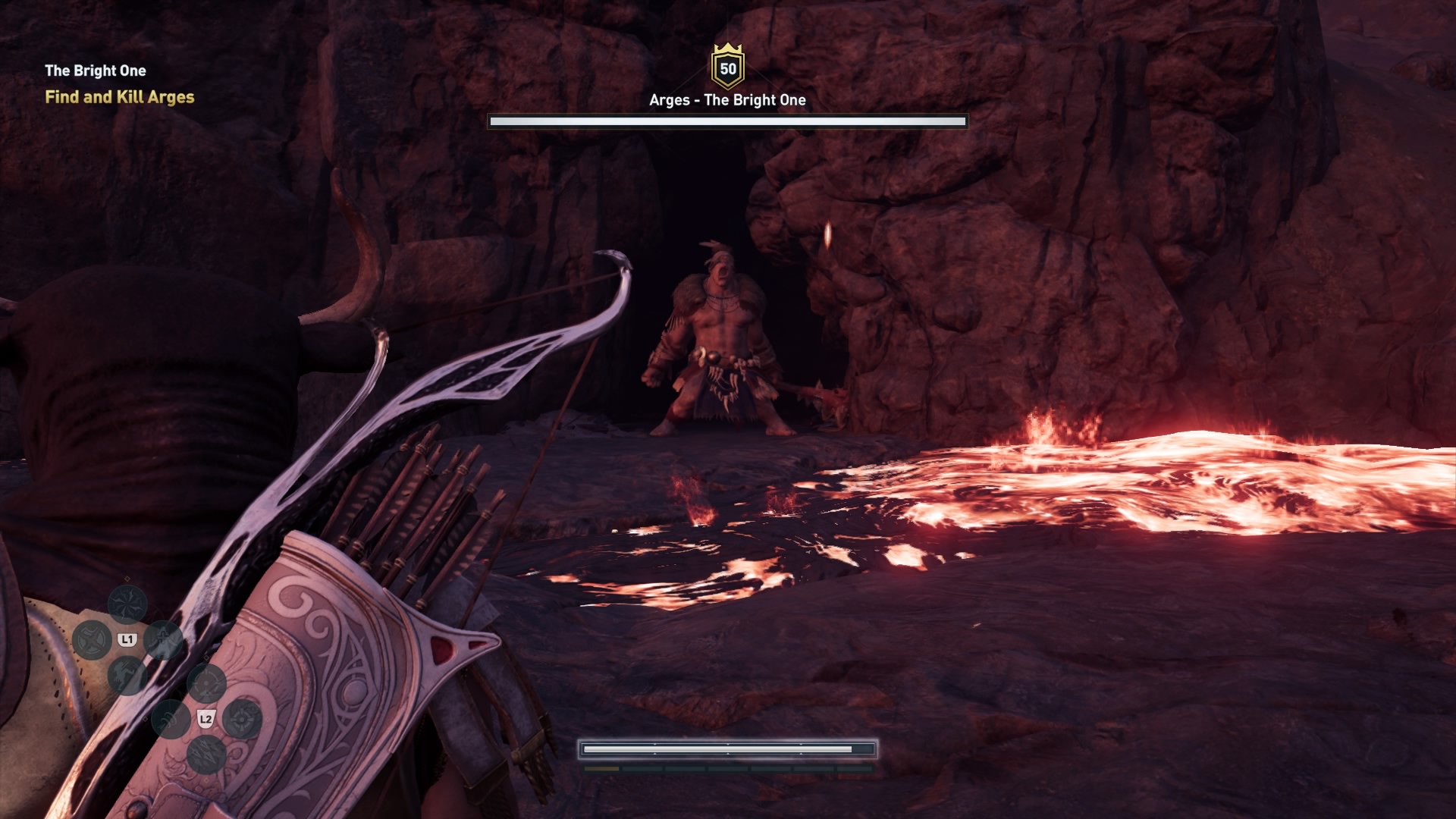 Ассасин одиссея артефакты. Ассасин Крид Одиссея Циклоп человек одноглазый. Volcanic Assassin Quest Pack. Одиссей ассасин отгадка на кончике языка. Найдите орфнея проникните в сад Орфея Odyssey Assassins Creed.