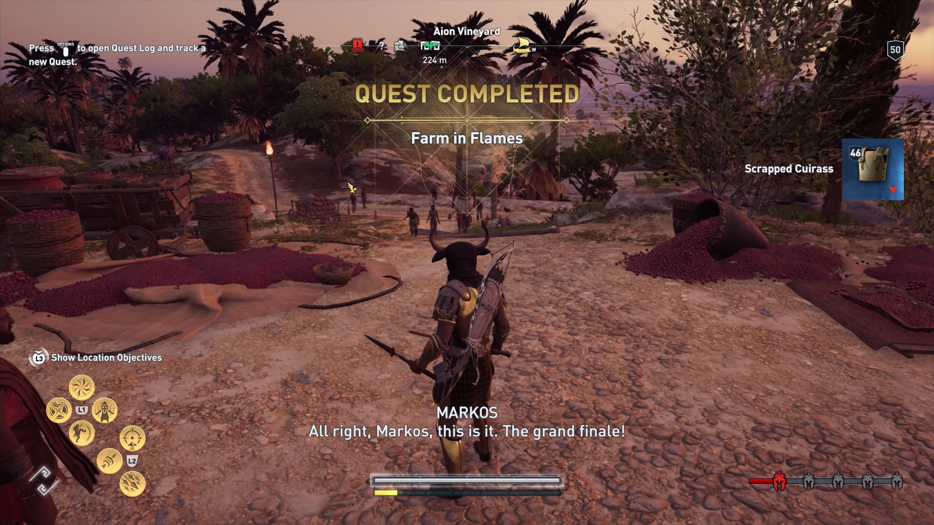 Assassin's Creed Odyssey Farm In Flames (Walkthrough)