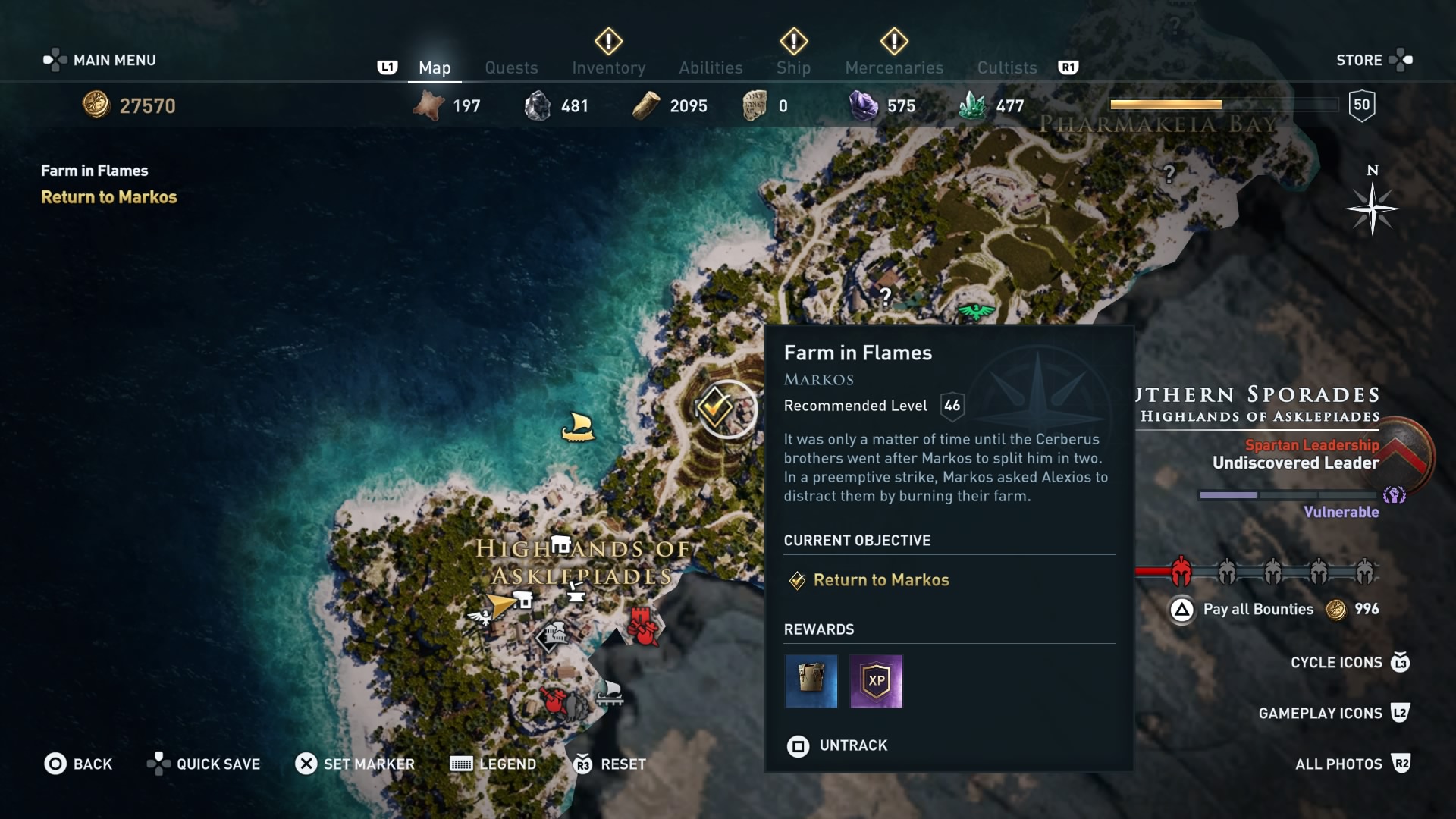 Assassin's Creed Odyssey Farm In Flames (Walkthrough)