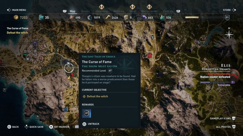 assassins-creed-odyssey-the-curse-of-fame-guide